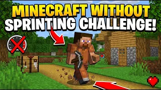 Minecraft Without Sprinting Challenge