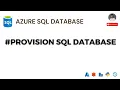 AZURE SQL provision