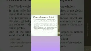 JavaScript Tutorial for Beginners-16 in we learn Adding Events Handlers Windows Browser Obj