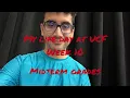My life day at UCF for week 10 Midterm grades Had a great spring break