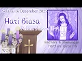 TPoW/KL - Hari Biasa Pekan III Adven - A Selasa 16 Desember 2025 / Bacaan \u0026 Renungan Harian Katolik