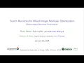 Lecture 44 Search Heuristics for Mixed-Integer Nonlinear Optimization by Sven Leyffer