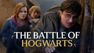 the battle of hogwarts compilation harry potter and the deathly hallows part 2