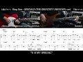 【ギター&ベースTAB譜】King Gnu / SPECIALZ (THE GREATEST UNKNOWN at TOKYO DOME ver)【ギター&ベースで弾いてみた】tab 鈴木悠介 SMP