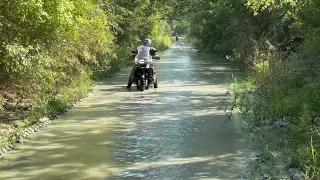 Austin Thompson in the Shiro Mud Pits
