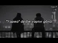 Cem Adrian & Ezgi Kosa - Gönül (Sözleri / Lyrics)