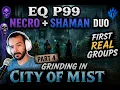 EQ P99 Duo Playthrough Lvl 44 Necro Shaman City of Mist Group