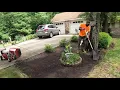 Triple Shred Mulch Installed