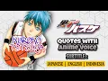Download Lagu Kuroko Tetsuya Quotes with Anime Voice | Kuroko's Basketball Quotes