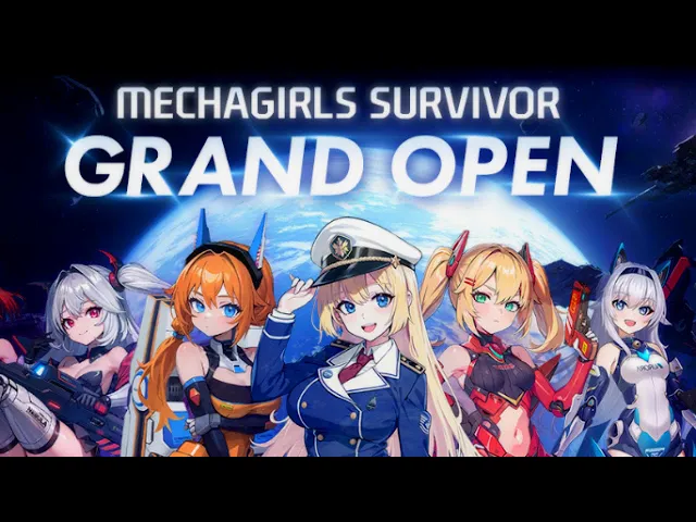 Mecha Girls Survivor - Gameplay Android | iOS