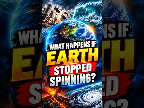 What If Earth Suddenly STOPPED Spinning? ππ± #Shorts