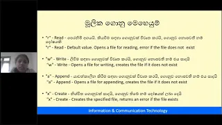 File Handling Using Python
