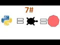 Python turtle shapes nonagon part 7
