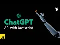ChatGPT API is Released Quick Start Tutorial