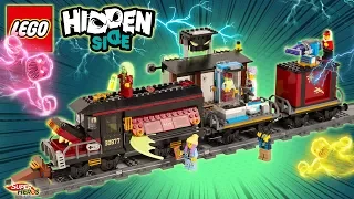 LEGO Hidden Side Le Train Fantôme 70424 Ghost Train Review AFOL