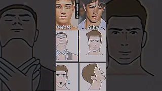 Jawline exercise at home