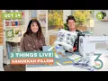 Download Lagu 3 Things Live: Hanukkah Inspiration for Quilters | Holiday Pillow \u0026 Symbolic Quilt Blocks