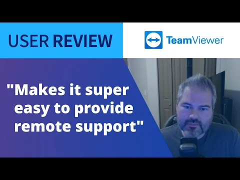 Thumbnail for TeamViewer Review: Administrator Finds TeamViewer Easy To Integrate Among Support Staff