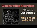 Course Systemverilog Assertions L2 1-What is an assertion Who should write assertion
