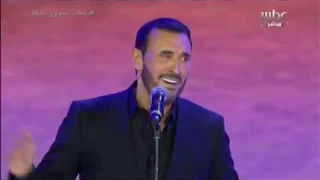 كاظم الساهر   حنية   اغنية جديدة      سوق عكاظ دندنها