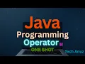 Java Operators in Hindi Java Tutorial THEORY exam