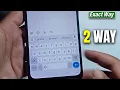 How To Change Keyboard On Android Device 2 Ways