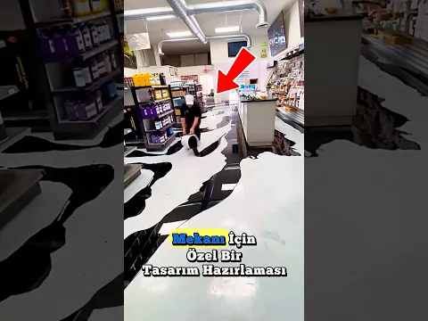Sanatçı Zemine Tonlarca Boya Döktü… Ama Sonunda! 😱
