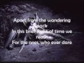 Download Lagu Nightwish - Amaranth - lyrics
