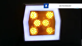 Video: LED Dagrijverlichting met knipperlicht functie | 12-24v | V10C2-780