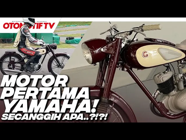 MOTOR PERTAMA YAMAHA..!!! LIHAT DARI DEKAT YAMAHA YA-1, BARU LAHIR LANGSUNG ADU BALAP l Otomotif TV