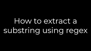 Java How to extract a substring using regex 5solution