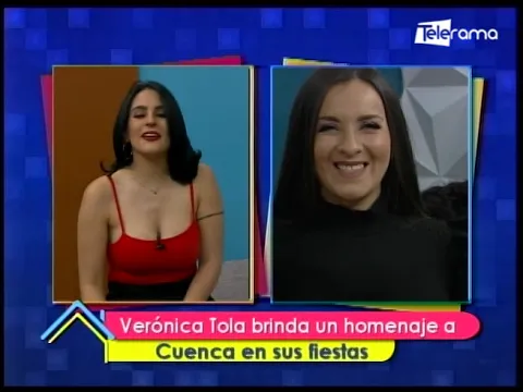 Verónica Tola brinda un homenaje a Cuenca en sus fiestas