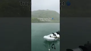 Still worth it! #sailing #sailingfamily #storm #storms #caribbean #travel #sailboat #hurricane