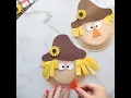 Paper Plate Scarecrow Craft