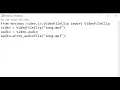 How to extract from file in Python Code Create song file from