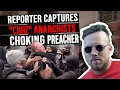 VIOLENCE INSIDE CHAZ Seattle s Antifa anarchists beat journalist choke street preacher
