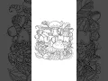 Mushrooms Coloring Pages