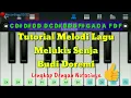 Download Lagu Budi Doremi - Melukis Senja | Tutorial Piano Pelan \u0026 Mudah