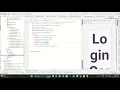 Login Screen using Relative Layout