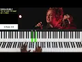 Sasha Keable - Tell Me What You Want (Live at BBC Radio 1) Piano Chords 