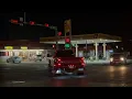 Midland Texas At Night - Giant Trucks And Lots Of Police