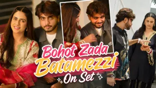Bohot zada batameezi on set🎬 | Pranjal Dahiya | Amanraj| Saadi Bholi | #pranjaldahiya #kaleshichori 
