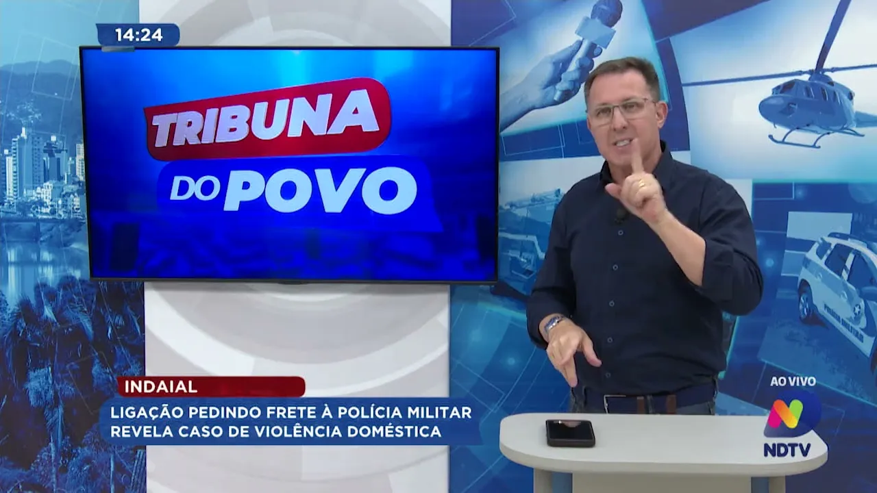 Ligação pedindo frete à Polícia Militar revela caso de violência doméstica