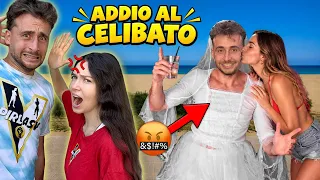 😡 La mia RAGAZZA reagisce al mio ADDIO al CELIBATO! *SI ARRABBIA*