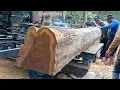 Download Lagu Di Tawar 10 Juta‼️Kayu Jati Tua Di Rajang Gergaji Mesin Bandsaw Rakitan