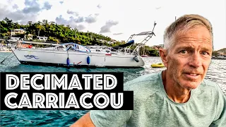 Decimated after the hurricane…  Sailing Aquarius Ep. 207