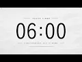 6 Minute Countdown Timer No Music