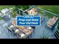 How to Prep and Stain Your Deck - Sherwin-Williams