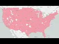 The Big Three Cell Phone Providers Actual Coverage Maps 4G and 5G
