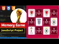 Memory Card Game JavaScript Tutorial